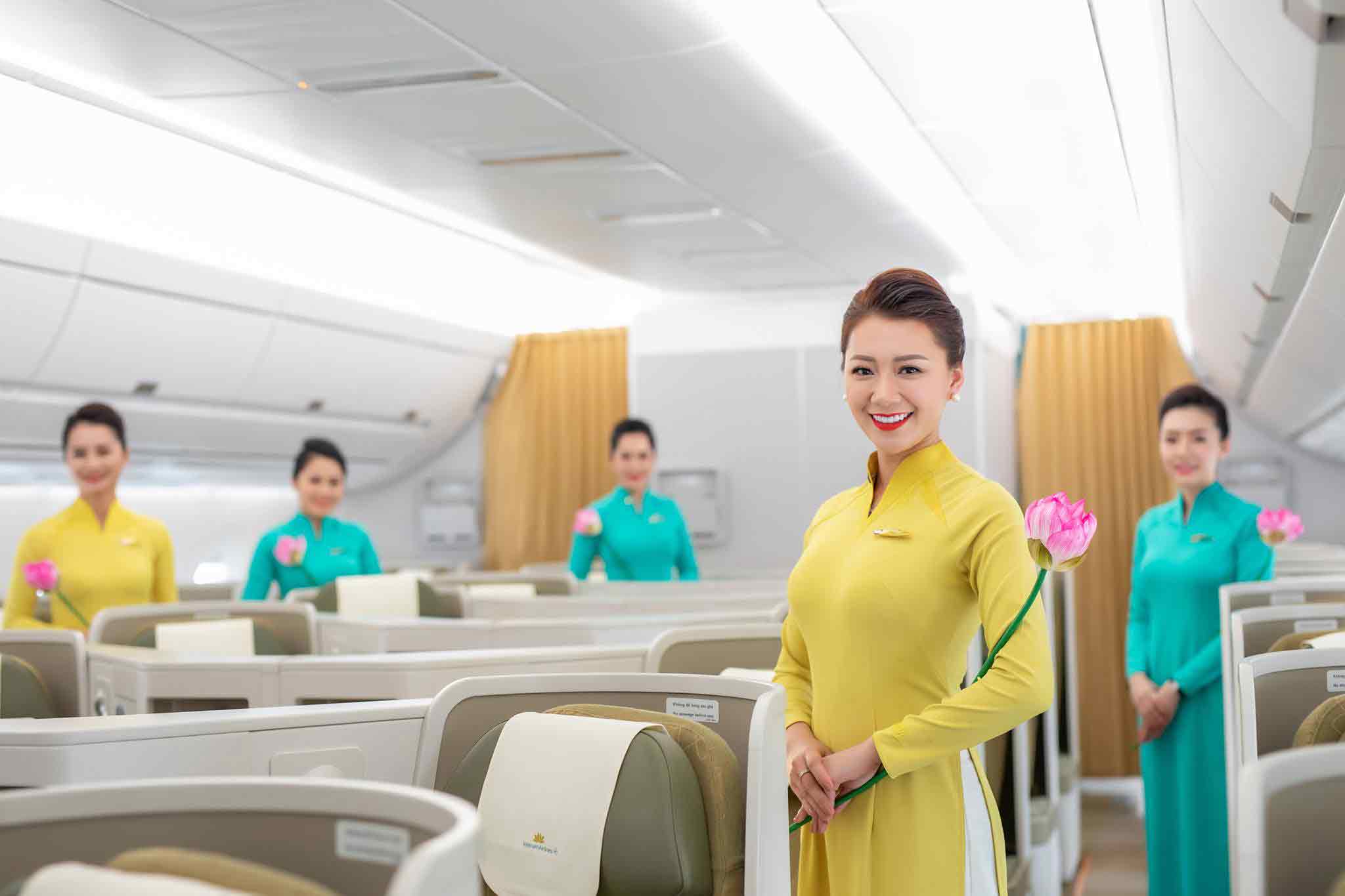 các tiêu chuẩn tiếp viên vietnam airline