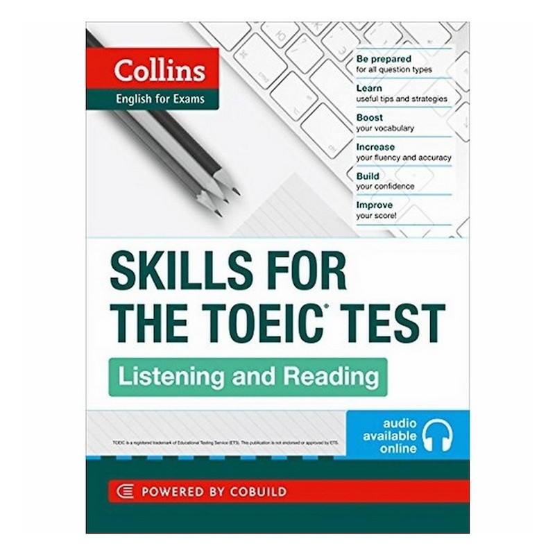 ưu điểm sách skill for the toeic test listening and reading